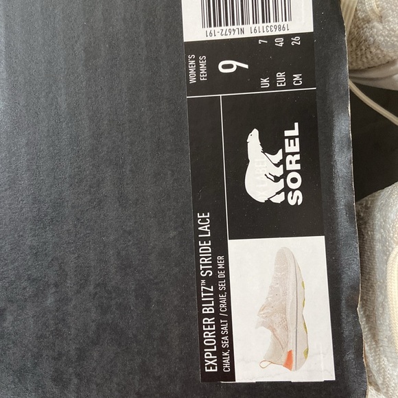 SOREL womens 9 Explorer Blitz Stride Lace - Picture 8 of 10